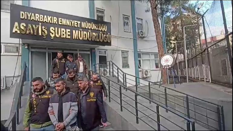 Diyarbakırda Rötuş operasyonu: Saklandığı dolapta yakalandı