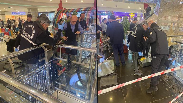 Konya�da feci olay! Y�r�yen merdivende d��en �ocu�un parmaklar� koptu