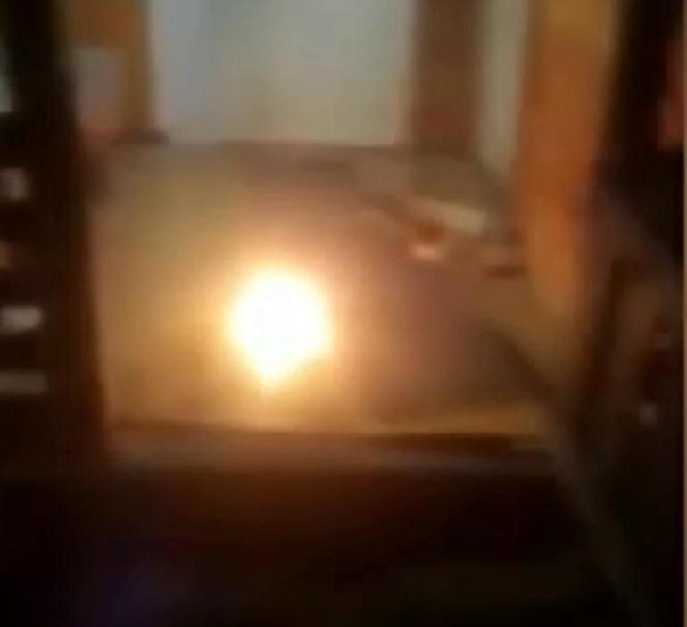 �ank�r��da ilgin� olay! Canl� yay�n� a��p evini ate�e verdi