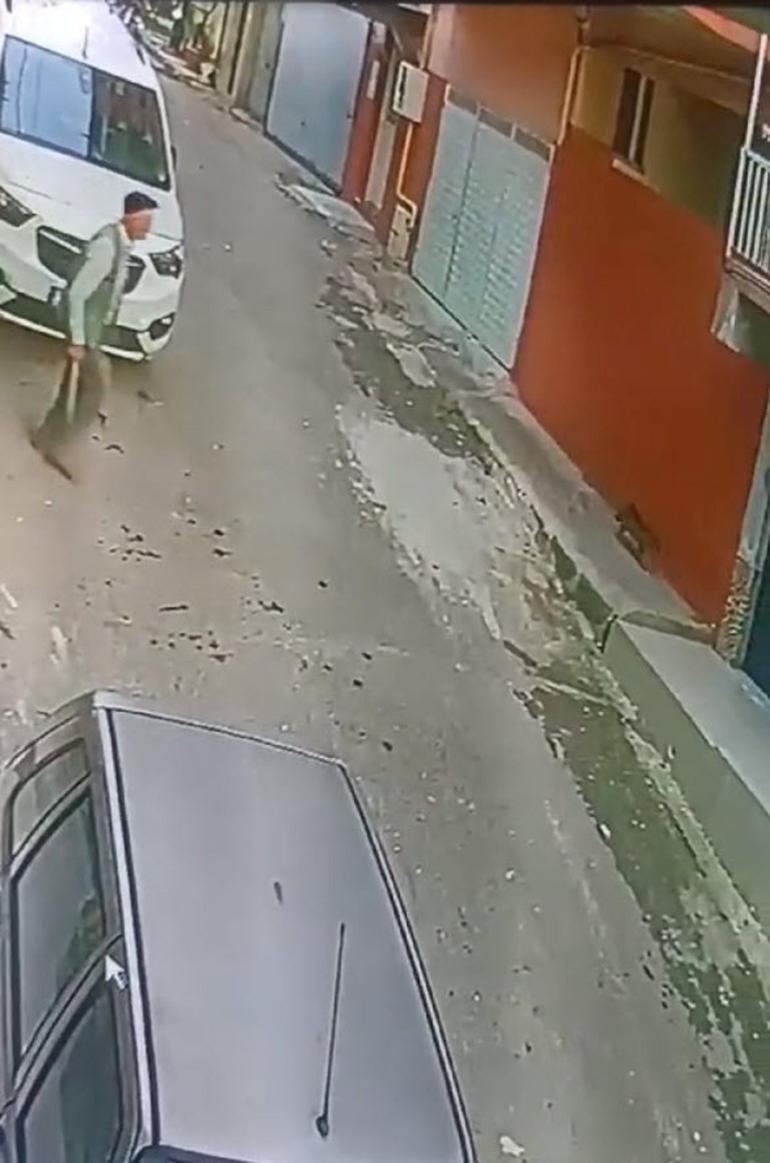 �zmir'de keserle kediye sald�rd�