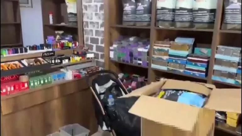 Esenyurt'ta ka�ak sigara operasyonu: Piyasa de�eri 1 milyon 900 bin TL