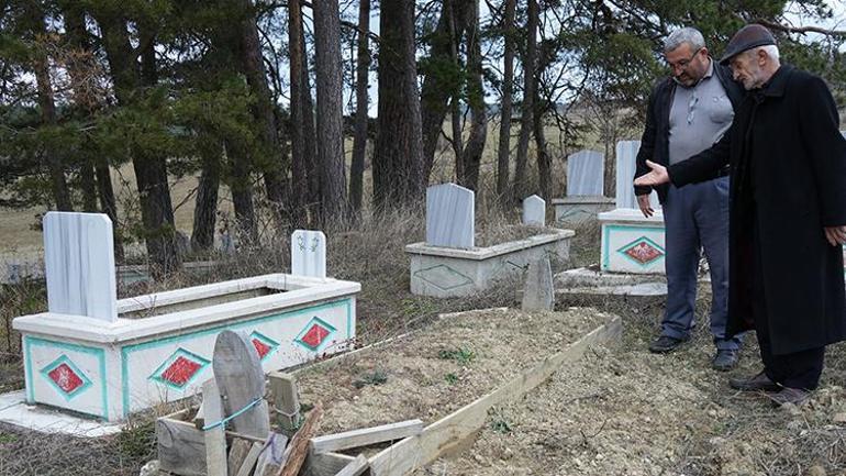 Kastamonuda mezarlıkta tedirgin eden olay Ayılara karşı jiletli telle önlem aldılar
