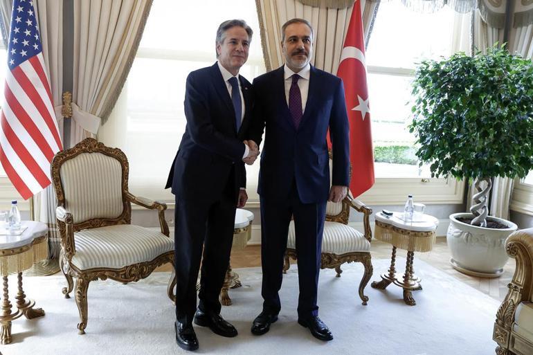 Ο Πρόεδρος Ερντογάν και ο Χακάν Φιντάν συναντήθηκαν με τον Άντονι Μπλίνκεν