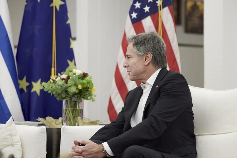 ABD Dışişleri Bakanı Blinken, Yunanistan Başbakanı Miçotakis ile görüştü
