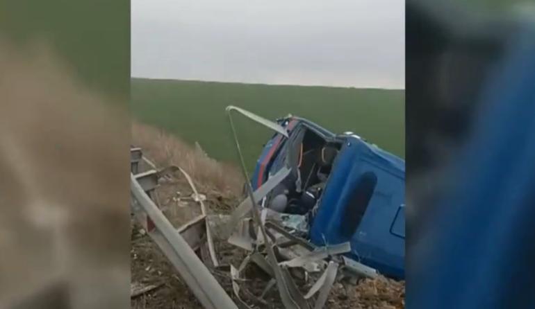 Diyarbakırda cezaevi aracı devrildi: 20 yaralı