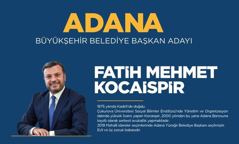 Fatih Mehmet Kocaispir kimdir, kaç yaşında, nereli? Ak Parti Adana  Büyükşehir Belediye Başkan Adayı Fatih Mehmet Kocaispir siyasi kariyeri ve  biyografisi