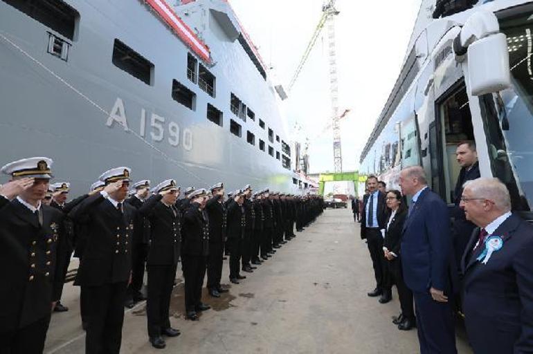 Son dakika... Cumhurbaşkanı Erdoğan: Gemilerimizle donanma gücümüz artıyor