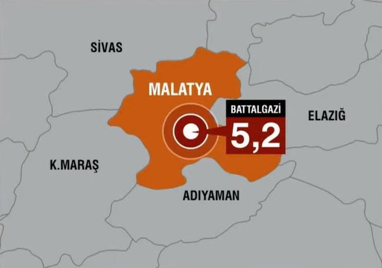 Son dakika... Malatyada 5.2 büyüklüğünde deprem meydana geldi Kahramanmaraş, Adıyaman, Gaziantepte de hissedildi