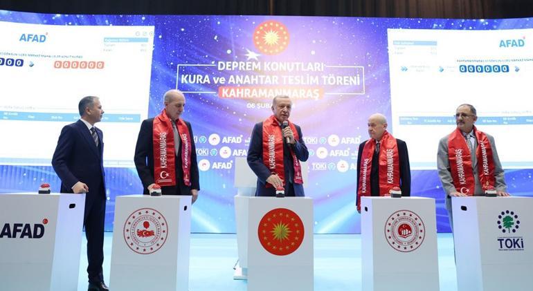 Asrın felaketinin altından asrın dayanışması ile kalktık Cumhurbaşkanı Erdoğan: Partiye bakmadan tüm belediyelere kaynak aktardık