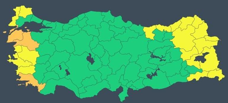 Meteorolojiden 22 ile sarı ve turuncu kodlu uyarı Orhan Şen İstanbul için tarih verdi: 9 dereceye düşecek