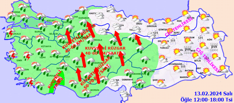 Ulewne deszcze i powodzie w raporcie gubernatora Antalyi: Wakacje szkolne w 5 okręgach… Nowe ostrzeżenie meteorologiczne