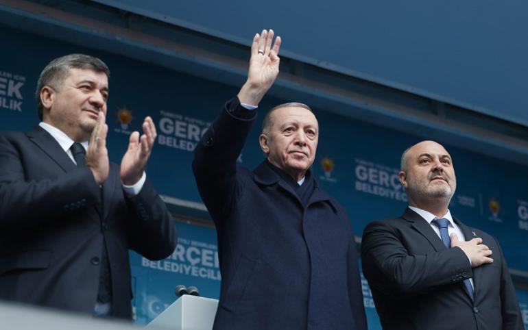 Dünya batsa CHPnin umurunda olmaz Cumhurbaşkanı Erdoğan: Gündemleri kupon belediyeleri kimin yöneteceği