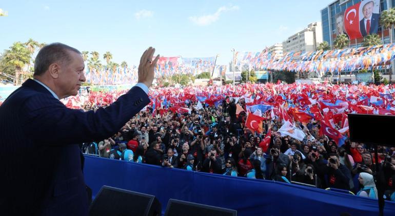 AK Parti Adana mitingi... Cumhurbaşkanı Erdoğan: Yeni müjdeler yolda