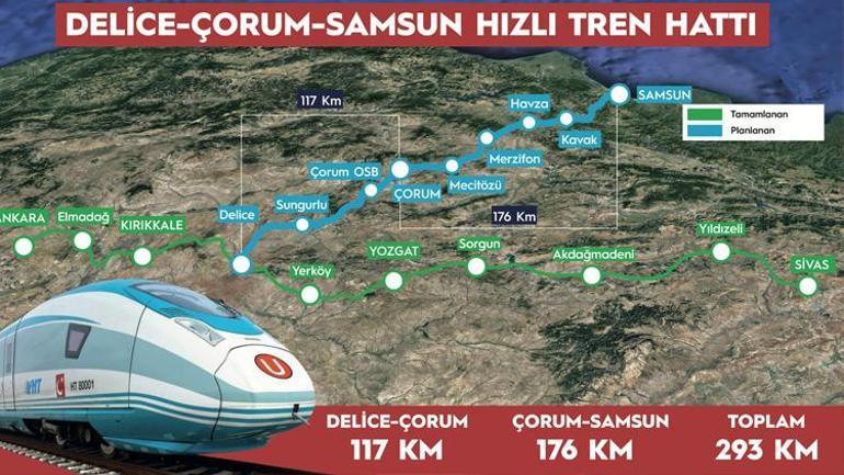 Bakan Uraloğlu açıkladı: Hızlı tren ağı Karadenize ulaşıyor