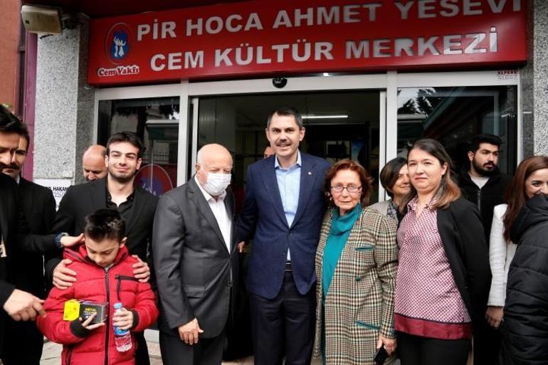 Murat Kurumdan Cem Vakfına ziyaret