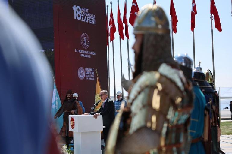 Çanakkale Zaferinin 109. yılı... Cumhurbaşkanı Erdoğan: Millet Çanakkale duruşunu gösterdi