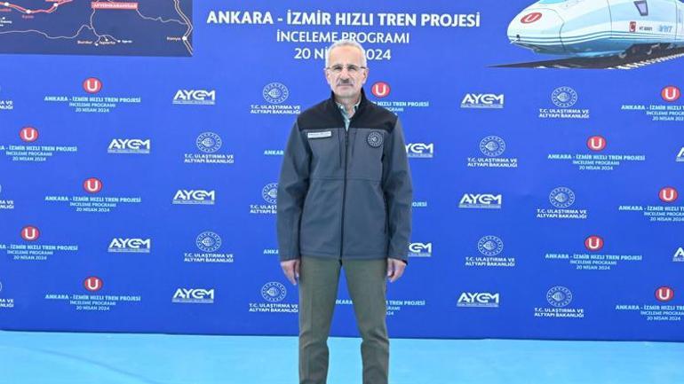 Bakan Uraloğlu: Ankara-İzmir arası 3 saat 30 dakikaya inecek