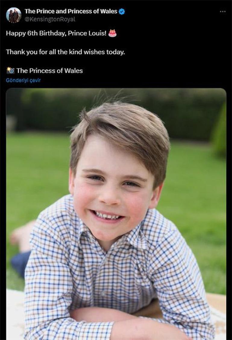 Kraliyetin haşarı prensi 6 yaşında Bir önceki görüntü skandala yol açmıştı: Kanser tedavisi gören annesi bu kez fotoğrafta yok…