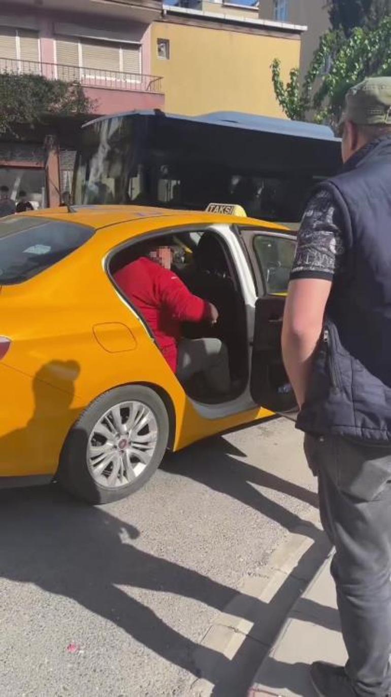 İstanbulda dehşete düşüren olay: Bıçak zoruyla taksiye bindirdiği kadını kaçırdı