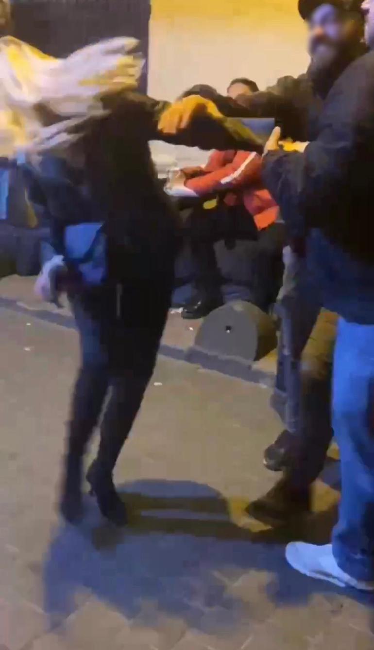 Beyoğlu Taksim’de göbeğime vurdun tartışması