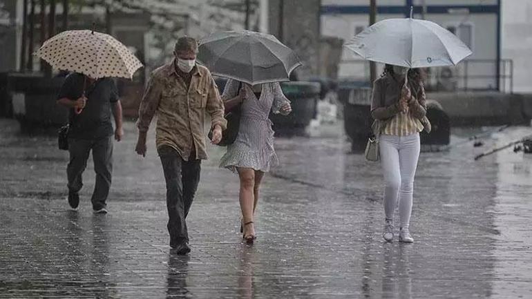 Meteorolojiden hafta sonu uyarısı Sağanak yağış geliyor: Sıcaklıklar düşecek İstanbul, İzmir, Ankara...