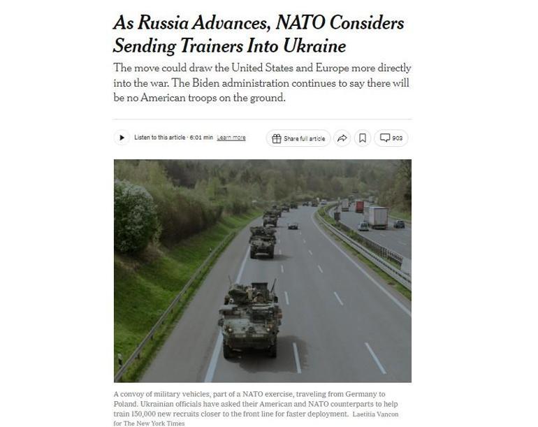 Yıldırım saldırısı Rusya-Ukrayna cephesini karıştırdı: NATO devreye girebilir ABD medyası uyardı: Avrupayı da ABDyi de savaşın içine çeker