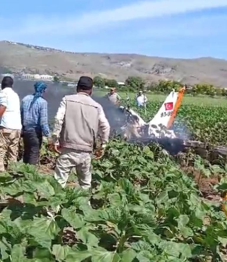 Canlarını hiçe saymışlar 2 pilot şehit olmuştu... Düşen uçağa müdahale eden vatandaş o anları anlattı