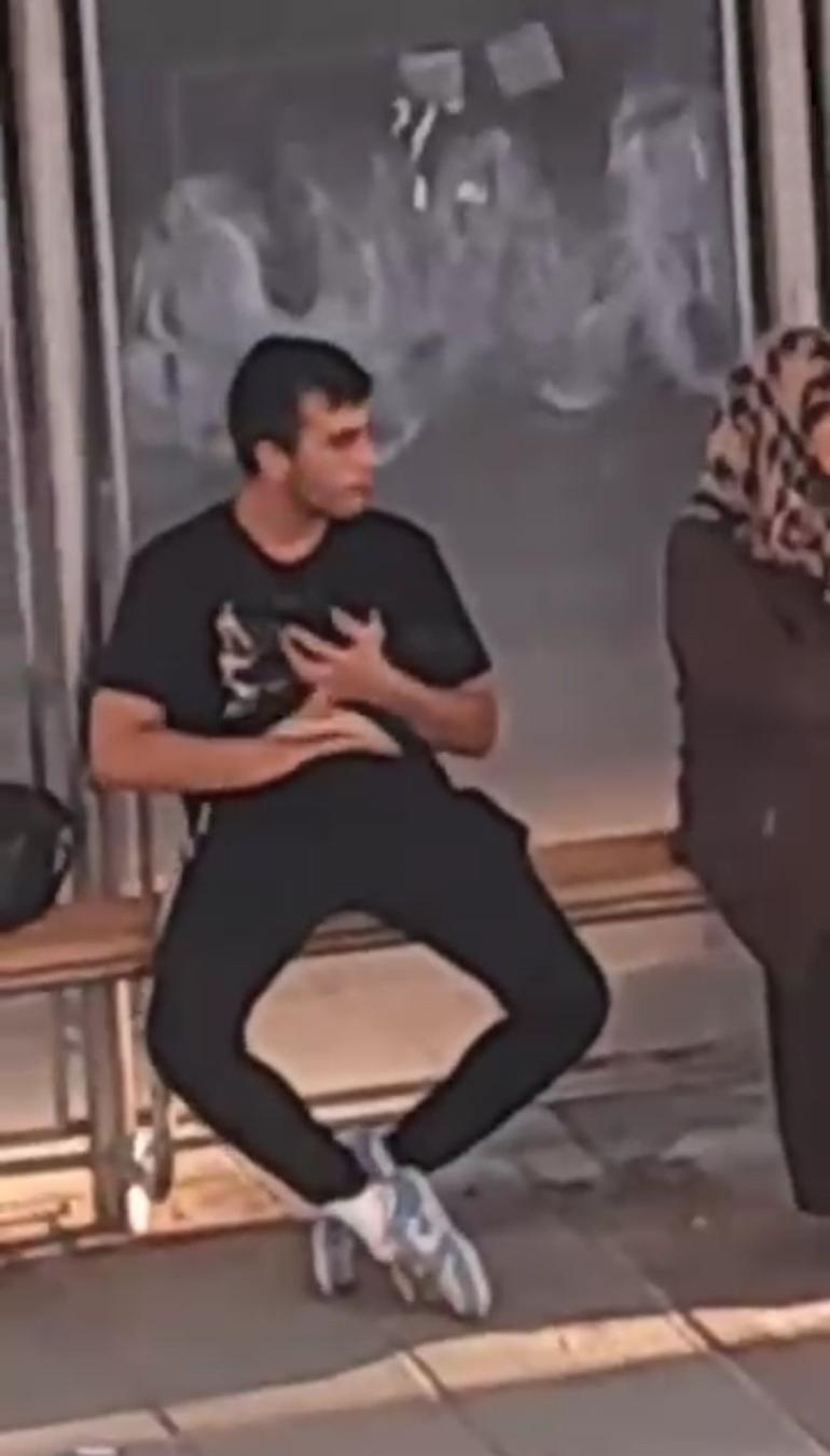 Otobüs durağında iğrenç olay Görüntülerdeki şahıs adliyeye sevk edildi