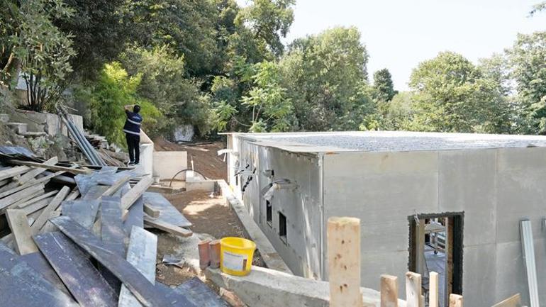Boğaz’daki kaçak malikane yıkım için 1 ay süre