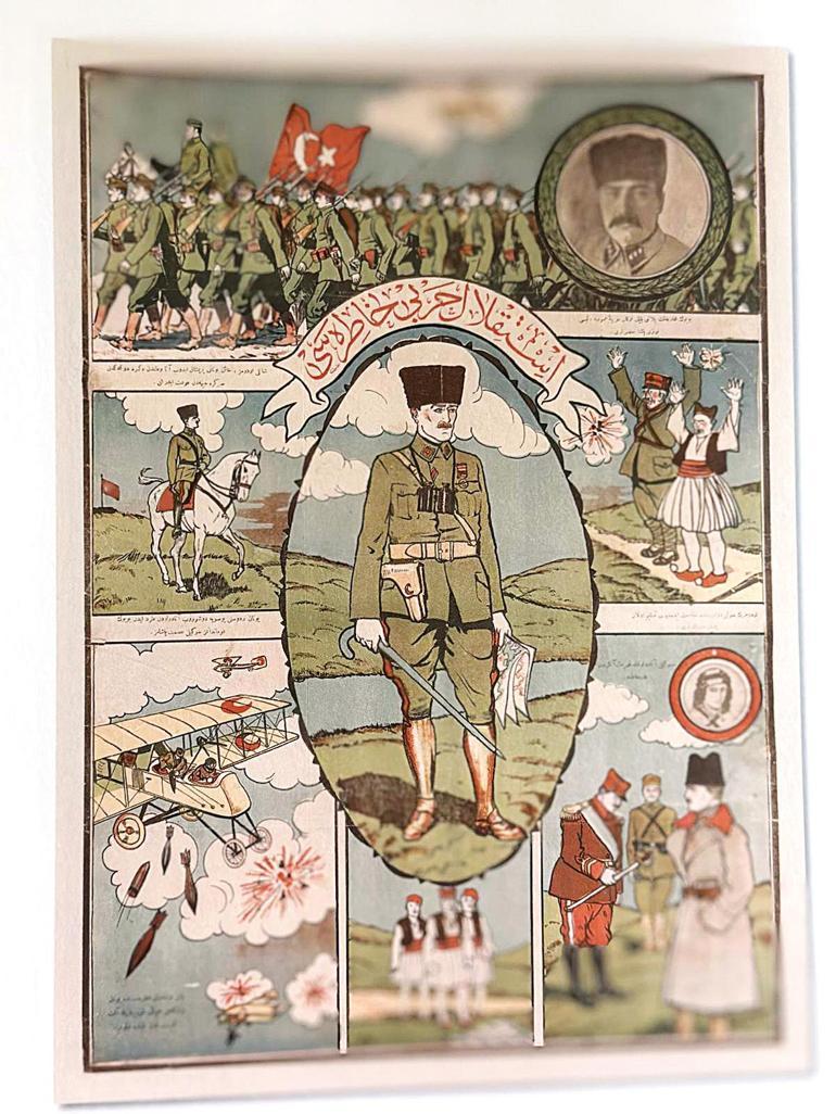 Milli Mücadele’nin sosyal medyası kartpostallar