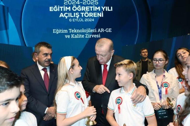 Eğitim öğretim yılı açılış töreni... Cumhurbaşkanı Erdoğan: Oyun platformları gençleri zehirliyor