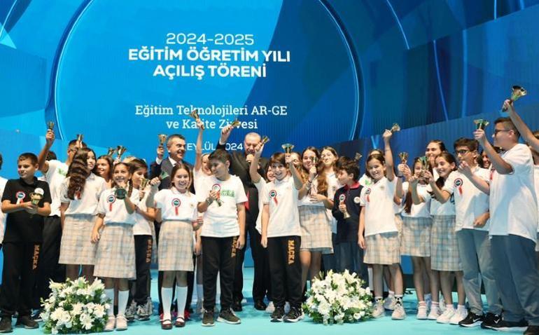 Eğitim öğretim yılı açılış töreni... Cumhurbaşkanı Erdoğan: Oyun platformları gençleri zehirliyor