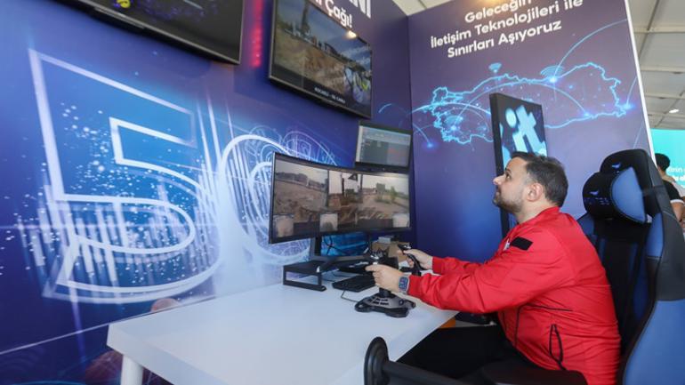 Turkcell’den TEKNOFEST’te canlı 5G performansı