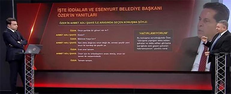 Tutuklanan Esenyurt Belediye Başkanı Ahmet Özerin konuşma dökümü ortaya çıktı