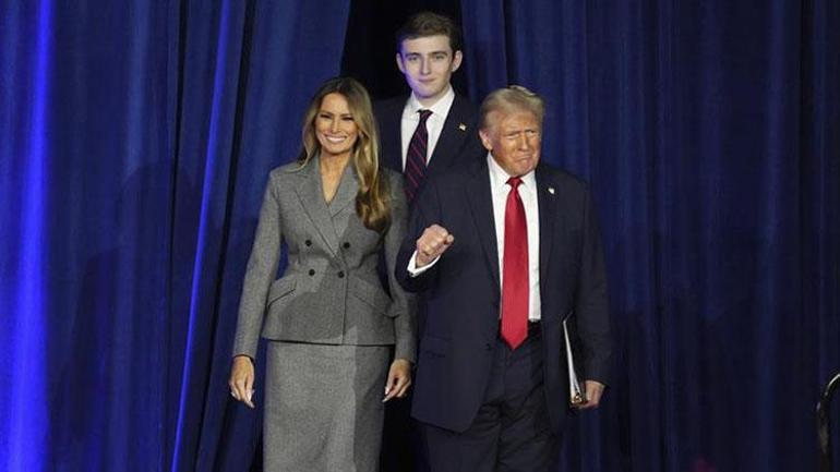 Seçim gecesinde tam destek Tüm gözler First Lady Trumpın üzerindeydi... Melania Trump Kimdir