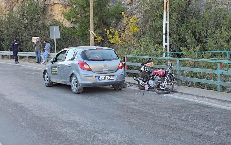 Pikniğe giderken otomobil çarptı, uçurumdan düşerek can verdi