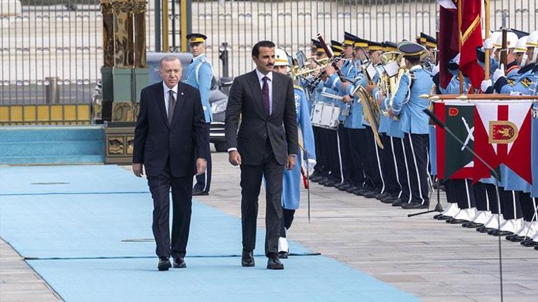 Katar Emiri Ankarada Külliyede resmi tören