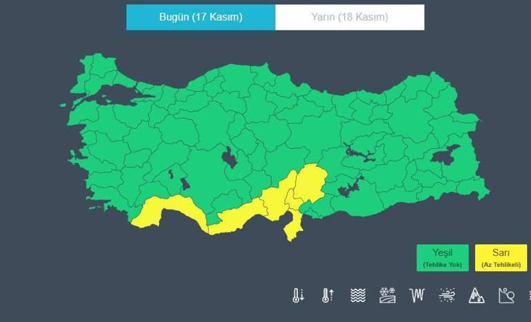 Meteoroloji uyardı: Bu gece başlıyor Kuvvetli sağanak ve kar yağışı geliyor... Bu illerde yaşayanlar dikkat