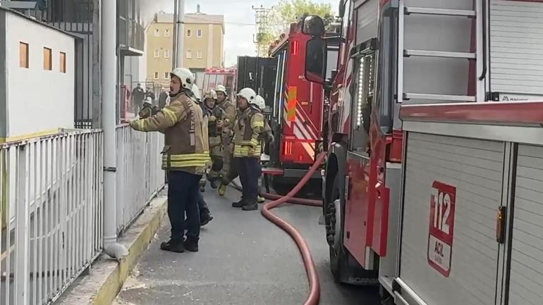 Avcılarda korkutan yangın: 2 kişi yaralandı