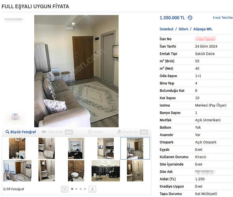 1.5 milyon liraya fiyat/performans evleri... Kira getirisi amortisman süresini kısaltıyor... Yüzlercesi satışta