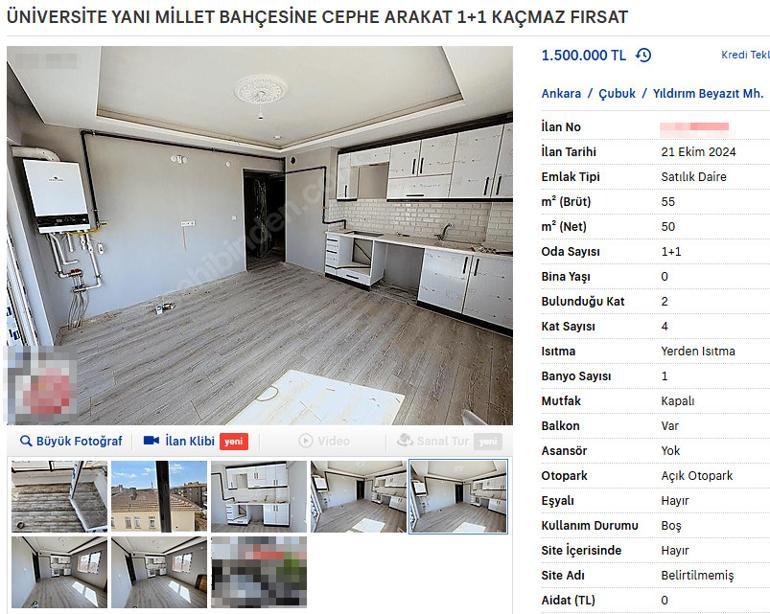 1.5 milyon liraya fiyat/performans evleri... Kira getirisi amortisman süresini kısaltıyor... Yüzlercesi satışta