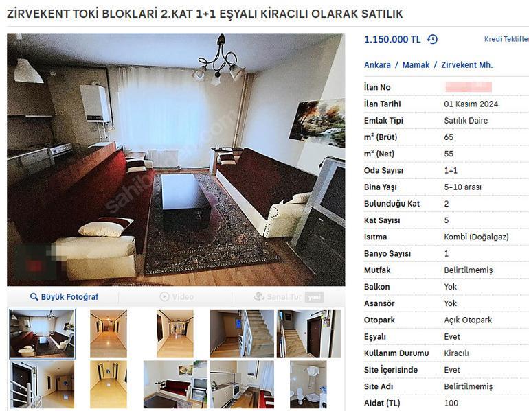 1.5 milyon liraya fiyat/performans evleri... Kira getirisi amortisman süresini kısaltıyor... Yüzlercesi satışta