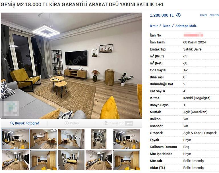 1.5 milyon liraya fiyat/performans evleri... Kira getirisi amortisman süresini kısaltıyor... Yüzlercesi satışta