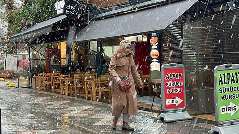 Beklenen kar yağışı başladı: Birçok il beyaza büründü