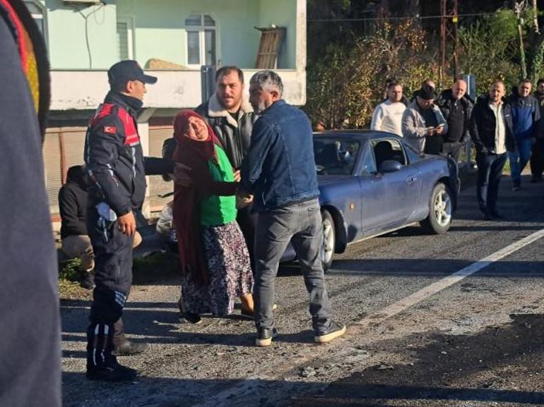 Otomobil kamyona çarptı, 3 kişi hayatını kaybetti