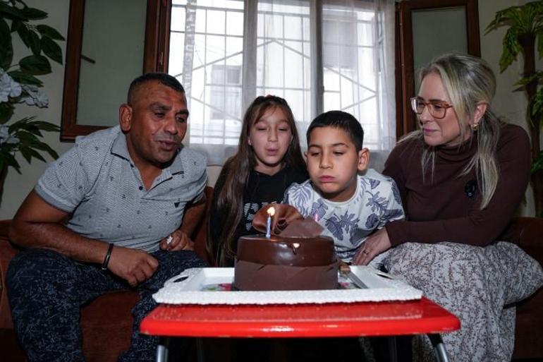 Çocuklarına yemek yapma görüntüsüyle gündem olmuştu Baba İbrahim Kaleden güzel haber