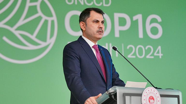 Bakan Kurum, Türkiyenin Çölleşmeyle Mücadele Ulusal Strateji ve Eylem Planını açıkladı