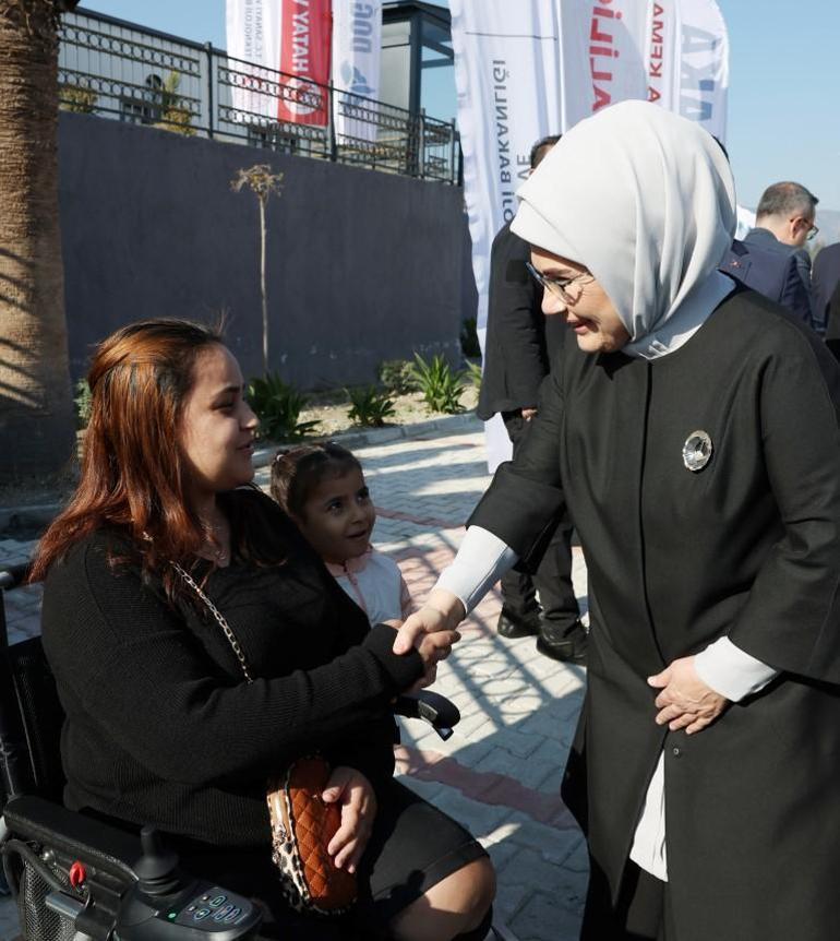 Emine Erdoğan, Hatay Engelli Sosyal Girişimcilik Merkezinin açılışını yaptı