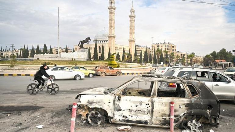 Halep'te hayat yeniden... Frnlar-kafeler ald meydanlar doldu: Hrriyet Halep'te