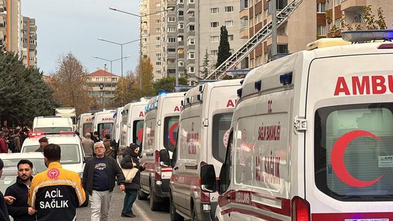 Beylikdüzünde 14 katlı binanın girişinde patlama 1 kişi hayatını kaybetti, 3 yaralı